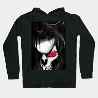 EVIL RED EYED SPOOKY HALLOWEEN VAMPIRE Hoodie